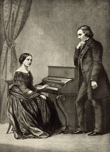 Robert Schumann 5 and Clara Schumann at the piano.jpg